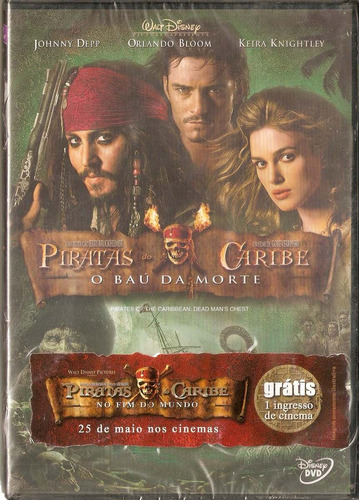 Dvd Piratas Do Caribe - O Baú Da Morte