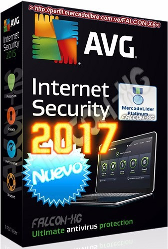 Nuevo Antivirus Avg Internet Security 2018! Original 1 Año