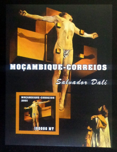 Mozambique Arte, Bloque Sc. 1506 S. Dalí 2001 Mint L8781
