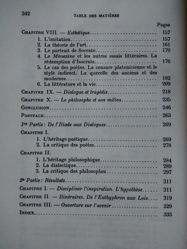 Imagen 5 de 5 de La Question Platonicienne. Rene Schaerer. J. Vrin En Frances