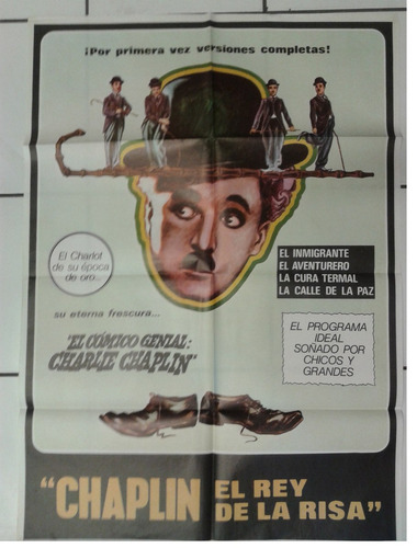 Cartel O Poster Original De Cine  Charles Chaplin
