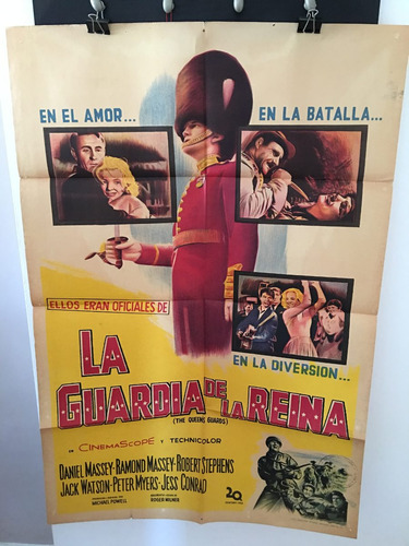 Afiche De Cine Original Original - La Guardia De La Reina