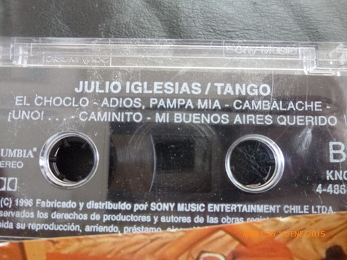 Cassette Original De Julio Iglesias Tango (382