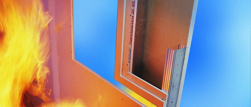 Placa De Yeso Knauf Resistente Al Fuego 12,5mm. De Espesor
