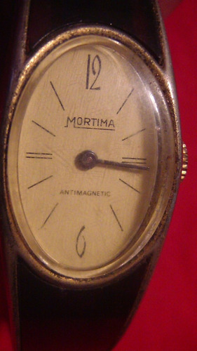 Antiguo Reloj Pulsera De Mujer Mortima Antimagnetic
