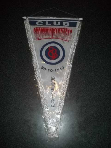 Banderin Triangular Colección Sportivo Barracas