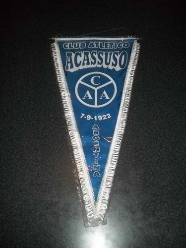 Banderin Triangular Colección Acassuso