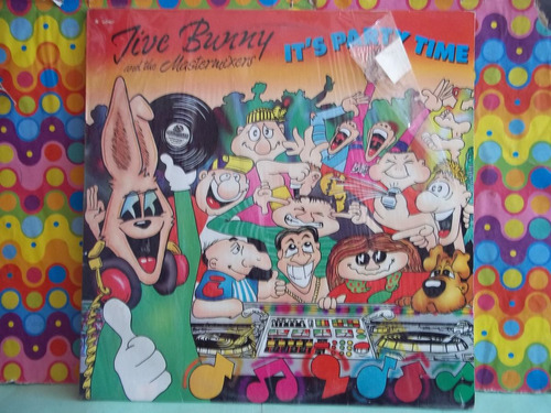 Jive Bunny Lp And The Mastermixers,its Party Time ,vinil.