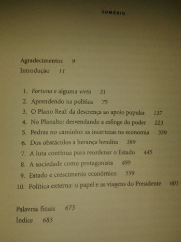 A Arte Da Política - A História Que Vivi.