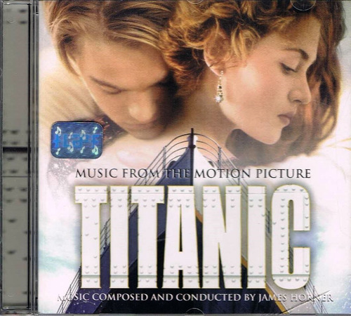 Cd Filme Titanic (celine Dion) 15faixas Original Sony Music