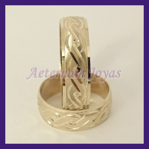 Argollas Matrimoniales Oro 10k Envío Express Mod Terenti