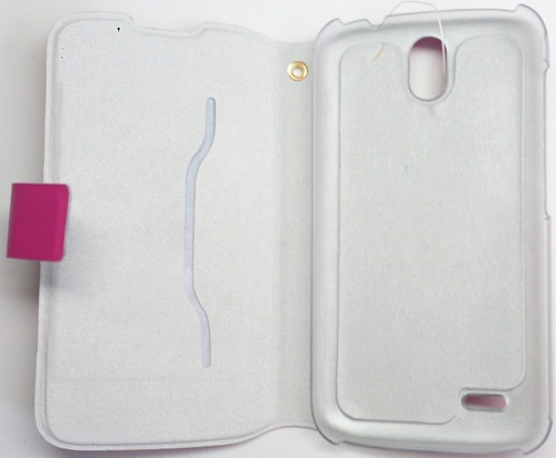 Huawei G610 Estuche Dama + Lamina Protectora