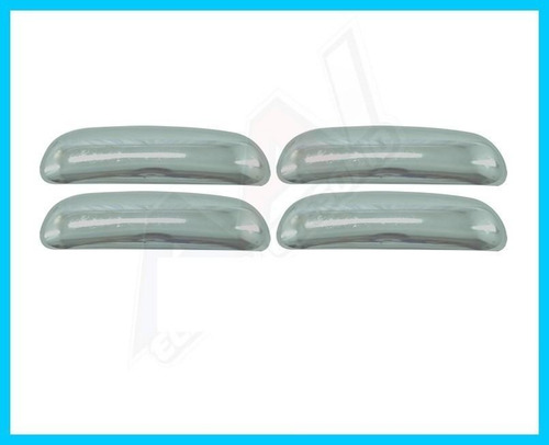 Kit Cromado Ford Fiesta 1998 2003 4 Manillas Y 2 Espejos
