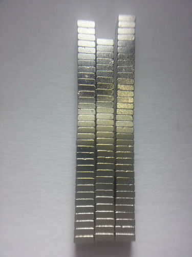 Imagem 5 de 6 de Imã De Neodímio / Super Forte / 5mm X 5mmx 1mm * 10 Peças *