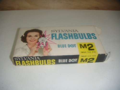 Bulbos De Flash Sylvania Blue Dot M2 Para Câmeras