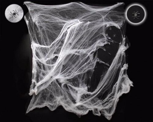 Telaraña Tela De Araña Decoracion Accesorio Halloween