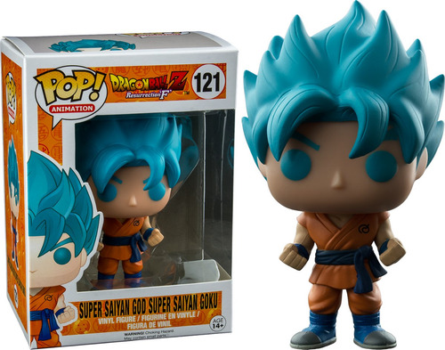 Funko Pop Dragon Ball - Goku Super Saiyan Blue Hair Azul