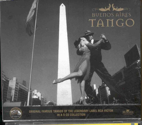 Varios Interpretes Buenos Aires Tango Box 5cds Original New