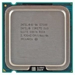 Imagem 5 de 6 de Processador Core 2 Duo E7500 + Hd Sata 500gb