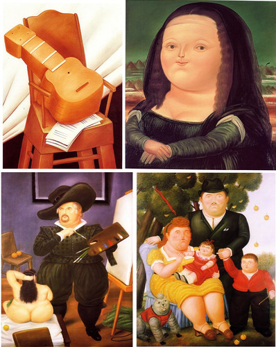 Lienzo Lienzografía Botero 60x90 Impresión Reproducción