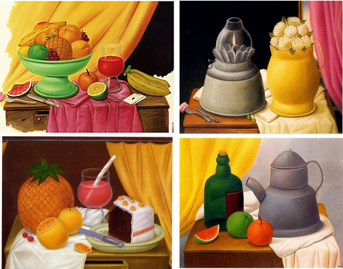 Lienzo Lienzografía Botero 60x90 Impresión Reproducción