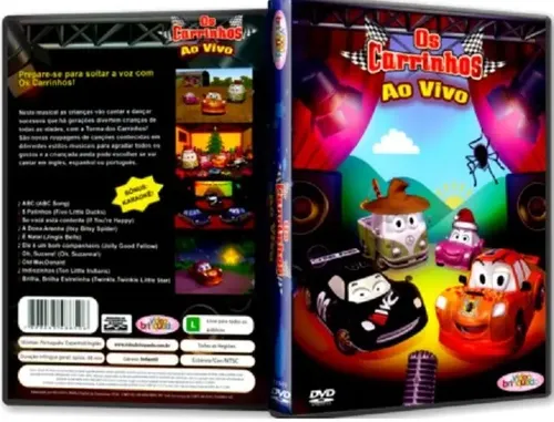 Dvd Lacrado Os Carrinhos Ao Vivo | Parcelamento sem juros