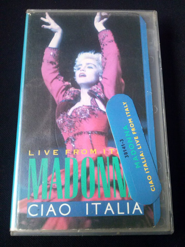 Madonna Ciao Italia Live From Italy Vhs