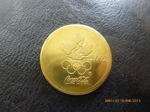 Medalla Olimpiadas Canada Scott Niedermayer 2002 Coca C(735z