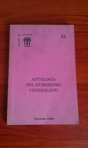 Antología Del Humorismo En Venezuela De V.v.a.a.