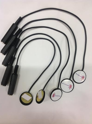 Kit Captador/sensor C/5 Trigger Sonica P/ Bateria, Percussao