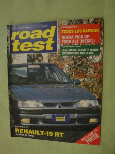 Road Test 32 Renault 19 Rt Ford F100 Daewoo Tico Racer