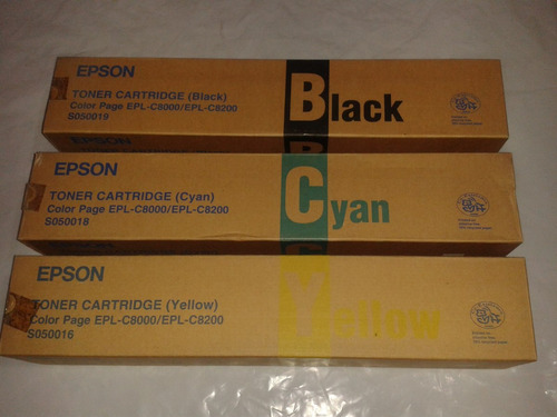 Toner Epson Para Epl-c8000,epl-c8200