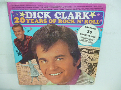 Dick Clark 20 Years Of Rock N Roll Vinilo Doble Americano