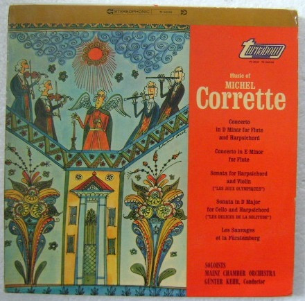 Michel Corrette / Concerto Harpsichord 1 Disco Lp Vinilo