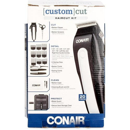 Conair 20 Piezas Juego De Peluquería Corte Personalizado