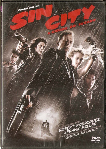 Dvd Sin City - A Cidade Do Pecado Frank Miller - Novo***