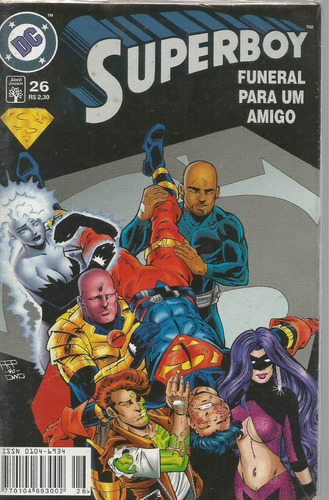 Superboy 26 2ª Serie - Abril - Bonellihq Cx06 A19