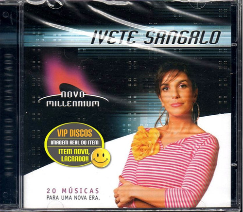 Cd Ivete Sangalo Novo Millennium - Novo Lacrado