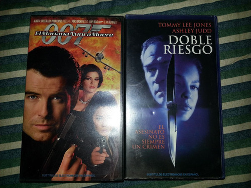 007 Y Doble Riesgo En Vhs