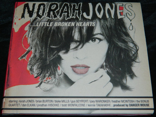 Cd Norah Jones Little Broken Hearts Digipak