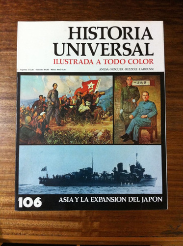 Enciclopedia Historia Universal Ilustrada Fascículo Nº 106