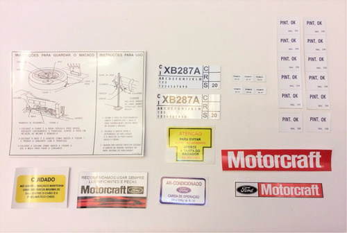Kit De Adesivos Para Ford Galaxie Ltd 1976-1979 Kit Completo