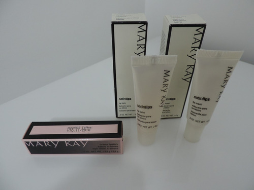 Kit Maquiagem, Lábios De Seda Satin Lips E Batom, Mary Kay