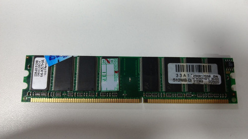 Memória 512 Ddr400 Computador Pc Informática
