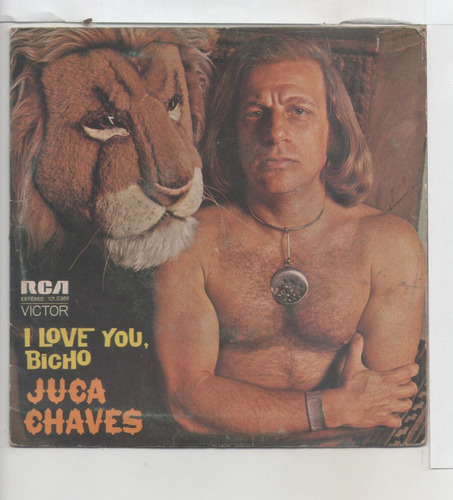Compacto Vinil Juca Chaves - I Love You, Bicho - 1975 - Rca