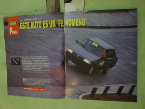 Road Test 23 Fiat Duna Daewoo Espero Cadillac Harley Davidso (Usado)