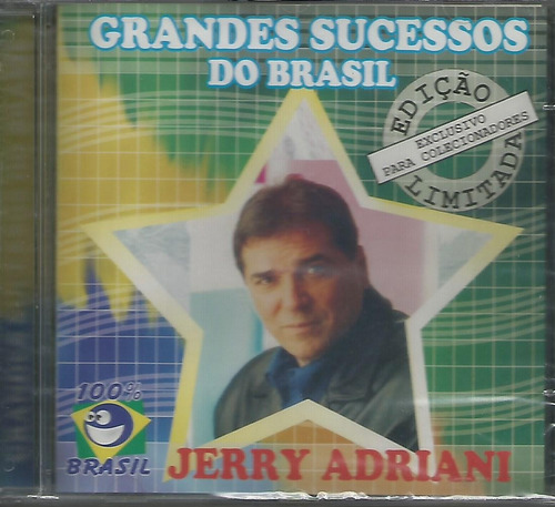 Cd - Jerry Adriani - Grandes Sucessos Do Brasil - Lacrado