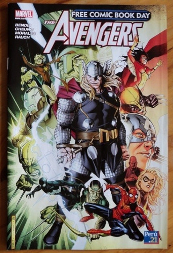 Imagen 1 de 1 de Los Vengadores Free Comic Book Day - Peru 21