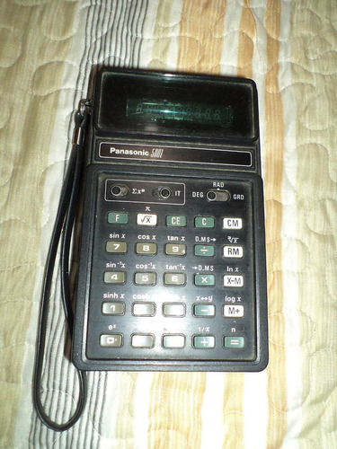 Calculadora Cientifica Panasonic 5001  Muy Rara De Colección