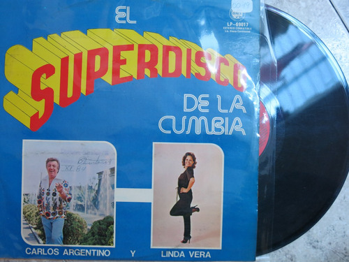 Vinyl Vinilo Lp Acetato Super Disco Cumbia Linda Vera Tropic